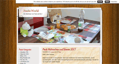 Desktop Screenshot of paulis-world.com