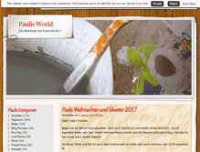 Tablet Screenshot of paulis-world.com